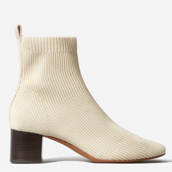 Everlane Shoes - Everlane day glove bone knit ankle boots 8.5